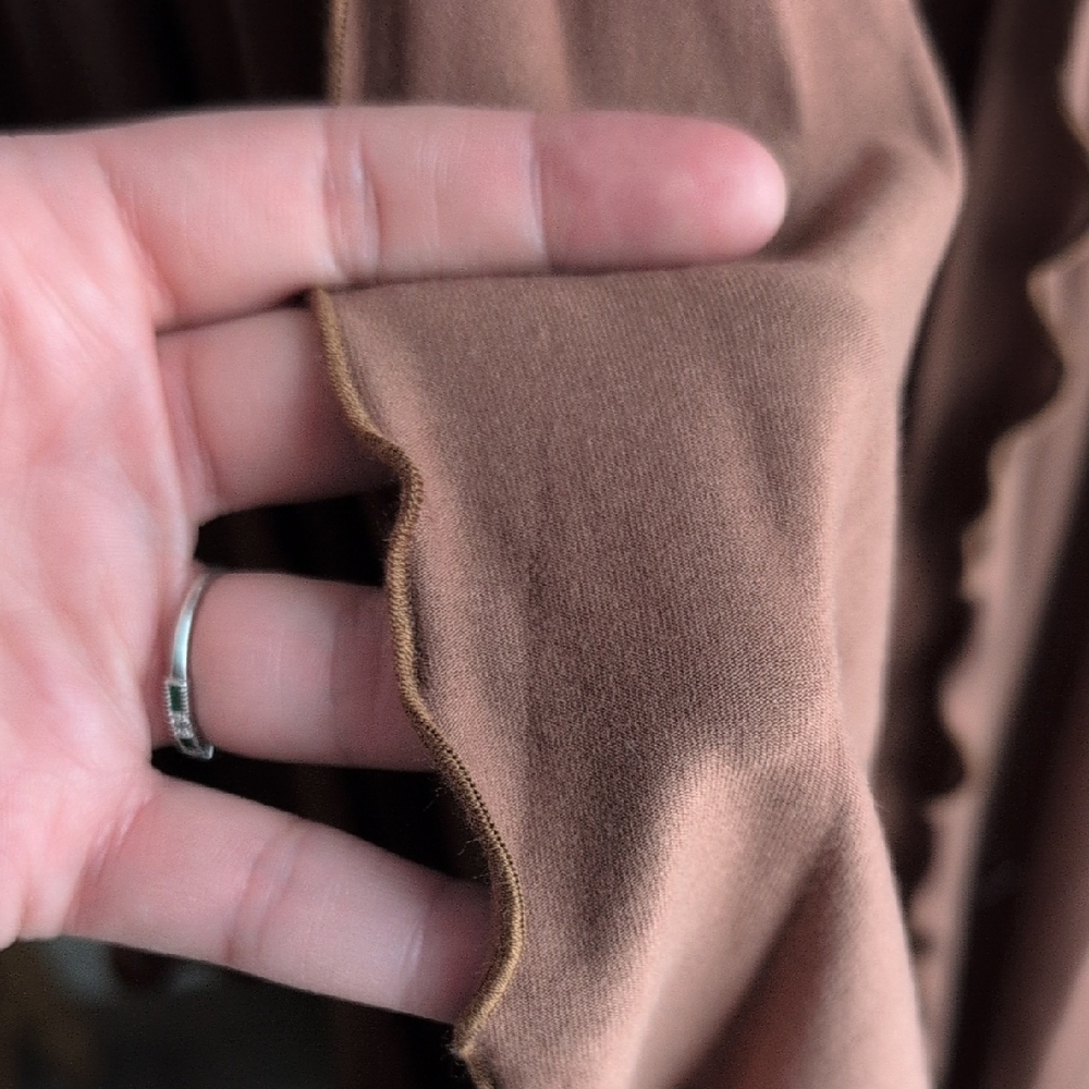 Women's Brown Robe - Picture 2 of 3